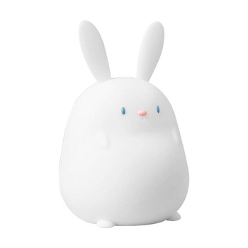 SUPERFIRE LAMPKA NOCNA LITTLE RABBIT DLA DZIECI Z BEZPIECZNYM ŚWIATŁEM LED