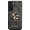 Etui Guess GUHCS23S4GMGGR S23 S911 - szare hardcase 4G Big Metal Logo