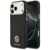 GUESS ETUI GRAINED STRASS LOGO MAGSAFE DO IPHONE 17 PRO MAX Z SYSTEMEM