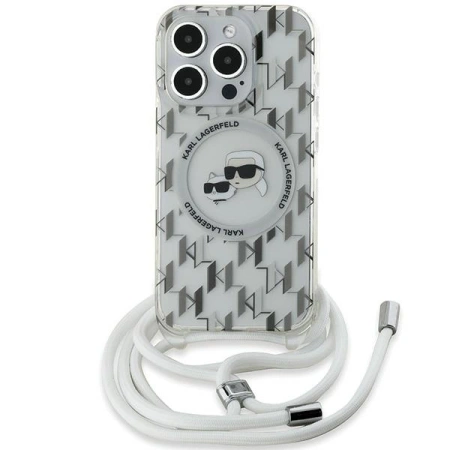 KARL LAGERFELD ETUI CROSSBODY MONOGRAM DO IPHONE 15 PRO 6,1 HARDCASE IML