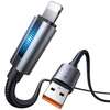 MCDODO ŁADOWARKA KABEL USB LIGHTNING SZYBKIEGO ŁADOWANIA DO IPHONE 1M LED