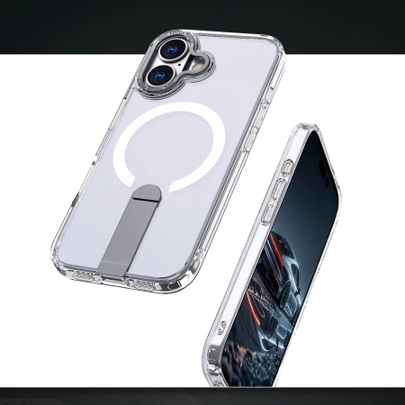 HURTEL ETUI HYBRID ARMOR X DO IPHONE 17 Z PODSTAWKĄ Z KOMATYBILNOŚCIĄ