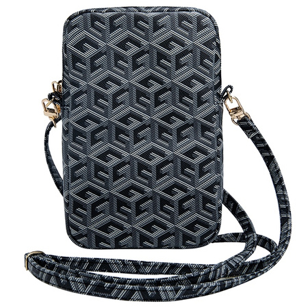GUESS TOREBKA DAMSKA KOPERTÓWKA SHOPPER LISTONOSZKA CZARNA ZIP GCUBE