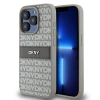 DKNY ETUI HARDCASE LEATHER MONO STRIPE DO IPHONE 15 PRO 6.1 Z LOGO