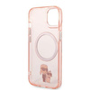 Karl Lagerfeld KLHMP14MHNKCIP iPhone 14 Plus 6,7" hardcase różowy/pink Iconic Karl&Choupette Magsafe