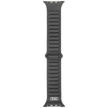 AUDI PASEK DO APPLE WATCH 44 45 46 49MM SKÓRA SYNTHETYCZNA MAGNETYCZNY RING