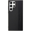 AMG AMHCS23LBLSCA S23 Ultra S918 czarny/black hardcase Carbon Stripe&Embossed