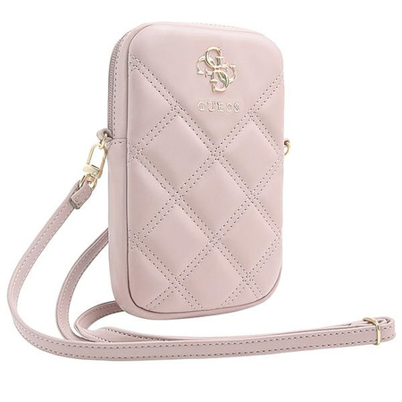 Guess Torebka GUWBZPSQSSGPróżowy/pink Zip Quilted 4G