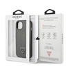 GUESS CASE HARDCASE DO IPHONE 13 14 15 6.1 SAFFIANO Z LOGO TRIANGLE KIESZEŃ