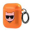 Karl Lagerfeld KLA2UCHFO AirPods cover pomarańczowy/orange Choupette