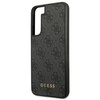 Guess GUHCS22SG4GFGR S22 S901 szary/grey hard case 4G Metal Gold Logo