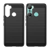 HURTEL ETUI CARBON CASE DO INFINIX HOT 12 PRO POKROWIEC ELASTYCZNY SILIKON