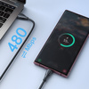 Joyroom kabel USB - USB C 3A Surpass Series do szybkiego ładowania i transferu danych 1,2 m czarny (S-UC027A11)