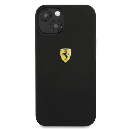 Ferrari FESSIHCP13MBK iPhone 13 6,1" czarny/black hardcase Silicone