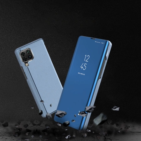 HURTEL CLEAR VIEW CASE DO SAMSUNG GALAXY A22 4G ETUI Z KLAPKĄ PEWNA