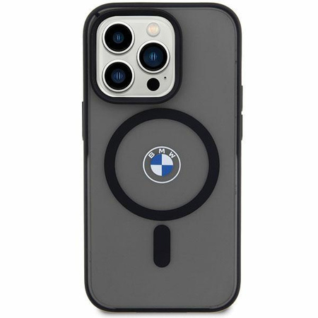 Etui BMW Signature MagSafe BMHMP14MDSLK na iPhone 14 Plus - czarne