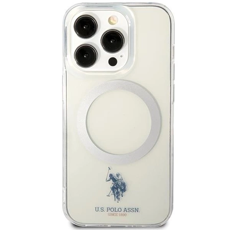 Etui U.S. Polo Assn. MagSafe Collection do iPhone 15 Pro Max - przerozczyste