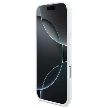 Etui BMW M Silicon Horizontal Line       MagSafe do iPhone Air biały