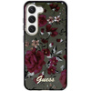 Etui Guess GUHCS23SHCFWSA S23 S911 zielony/khaki hardcase Flower Collection