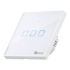 SONOFF WŁĄCZNIK ŚWIATŁA WIFI 3-KANAŁOWY DOTYKOWY Z RF 433 DO SYSTEMÓW SMART