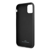 Etui BMW BMHCN61RSWPK iPhone 11 6,1" / Xr czarny/black hardcase Leather Perforate