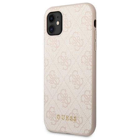 GUESS ETUI HARD CASE DO IPHONE 11 6,1 XR 4G CHARMS COLLECTION Z LOGO ZŁOTYM