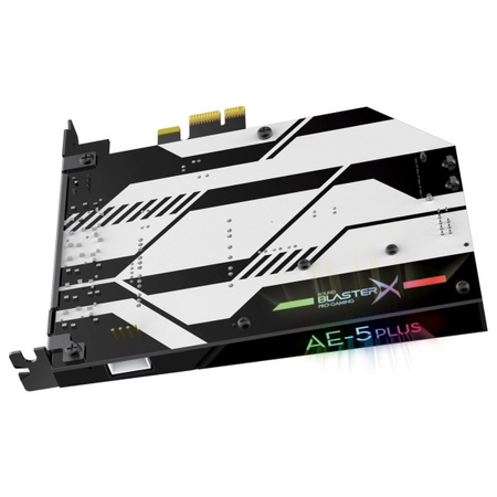Creative Karta dźwiękowa Sound Blaster X AE-5 Plus czarny/black PCI-e