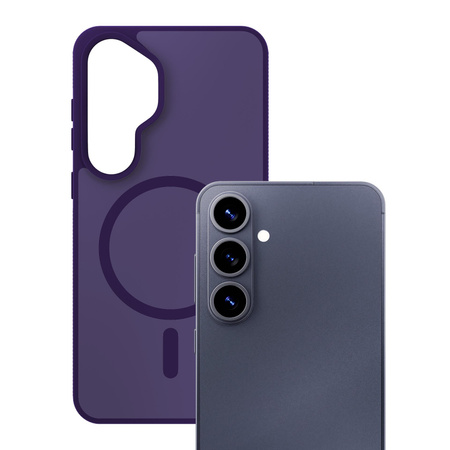 Samsung Galaxy S26+ - 3mk Smoke MagCase Purple