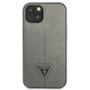 GUESS CASE HARDCASE DO IPHONE 13 14 15 6.1 SAFFIANO Z LOGO TRIANGLE KIESZEŃ