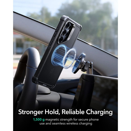 ESR CYBER TOUGH KICKSTAND MAGSAFE GALAXY S26 ULTRA BLACK