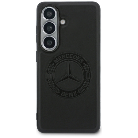 Etui Mercedes Vintage Logo MagSafe do Samsung Galaxy S26 czarny