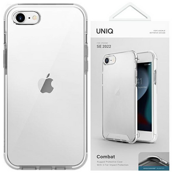 UNIQ etui Combat iPhone SE 2022 / SE 2020 /7/8 biały/blanc white