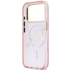 Etui Karl Lagerfeld IML Choupettes Karl Script Logo MagSafe do iPhone 17 Pro Max różowy