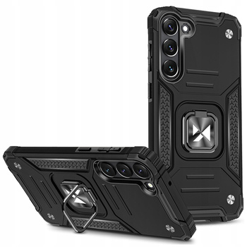 WOZINSKY POKROWIEC RING ARMOR DO SAMSUNG GALAXY S23 Z UCHWYTEM MAGNETYCZNYM