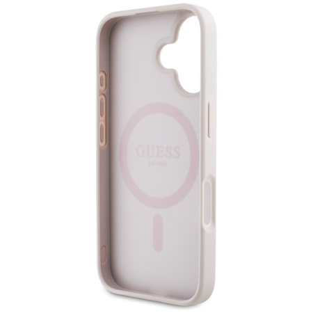 GUESS ETUI 4G CIRCLE CLASSIC LOGO DO IPHONE 16 DO MAGSAFE WYSOKA JAKOŚĆ I