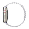 UNIQ pasek Revix Apple Watch Series 4/5/6/7/8/SE/SE2 38/40/41mm. Reversible Magnetic lilak-biały/lilac-white