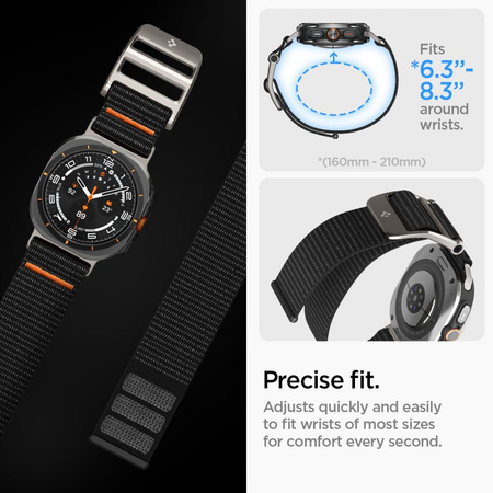 SPIGEN DURAPRO FLEX PASEK DO SAMSUNG GALAXY WATCH ULTRA 47MM WYSOKA OCHRONA