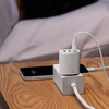 Baseus Compact ładowarka sieciowa 3x USB 17W czarny (CCXJ020101)