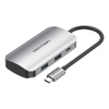 VENTION STACJA DOKUJĄCA USB-C 4x USB 3.0 DO LAPTOPA Z ŁADOWANIEM PD 0,15M