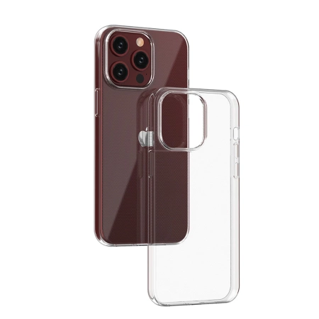 HURTEL ETUI DO IPHONE 15 PRO MAX PRZEZROCZYSTE Z SERII ULTRA CLEAR OCHRONNE