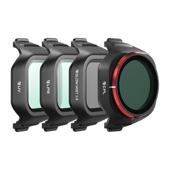 Zestaw filtrów FREEWELL Everyday DJI Mini 5 Pro UV+CPL+LPR+Glow Mist 1/4