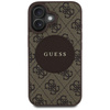 GUESS ETUI MAGNETYCZNE TPU DO MAGSAFE IPHONE 16 4G CIRCLE CLASSIC LOGO