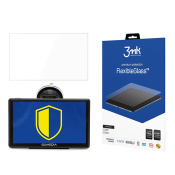 3MK SZKŁO HYBRYDOWE FLEXIBLEGLASS DO GOMEDIA 7010 DO 11 CALI OCHRONNY