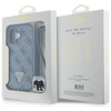 Guess GUHCP16SP4TDSCPB iPhone 166.1 niebieski/blue hardcase Leather Metal Logo Strass Crossbody