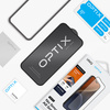 UNIQ OPTIX MATTE SZKŁO DO IPHONE 15 PLUS 6.7 / 14 PRO MAX 6.7 Z APLIKATOREM