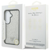 Etui Guess Fixed Glitter Triangle        MagSafe do Samsung Galaxy S26 srebrny