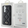 GUESS CASE HARDCASE DO SAMSUNG GALAXY S23 FE S711 QUILTED Z LOGO METALOWYM