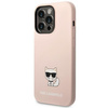 Karl Lagerfeld KLHCP14XSLCTPI iPhone 14 Pro Max 6,7" hardcase jasnoróżowy/light pink Silicone Choupette Body