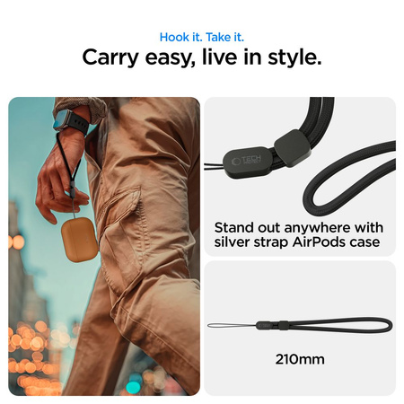 TECH-PROTECT NATURALFIT APPLE AIRPODS PRO 3 BROWN