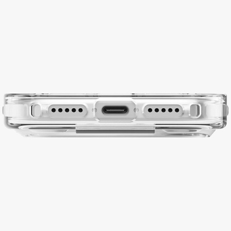 Etui UNIQ Heldro Air do iPhone 17 Pro Magclick Charging przezroczysty
